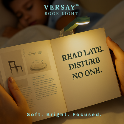Versay™ Book Light – Read in Comfort